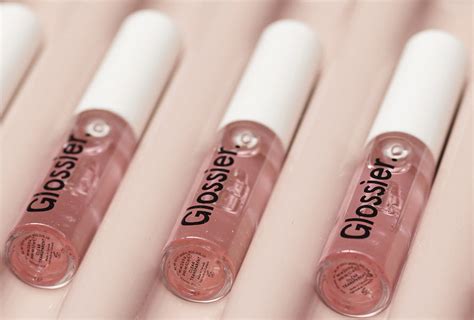 clear lip gloss glossier